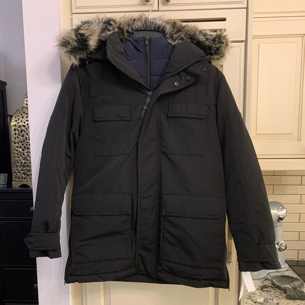 Michael Kors Faux Fur Parka - Picture 1 of 4